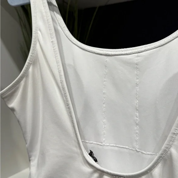 PINK Victoria's Secret White One Piece Swimsuit SZ M - Picture 4 of 6